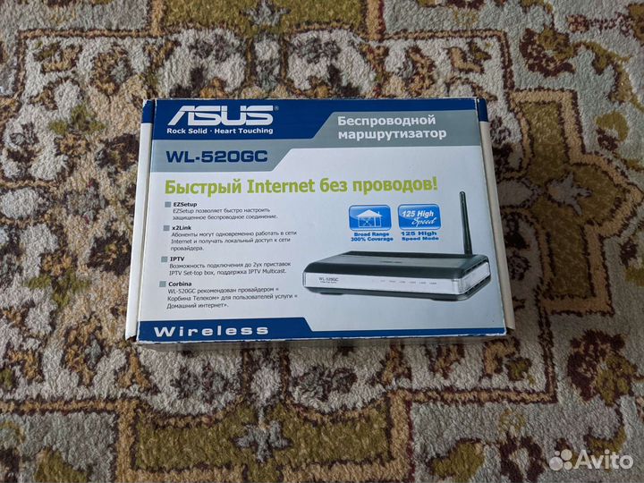 Роутер asus WL-520GC