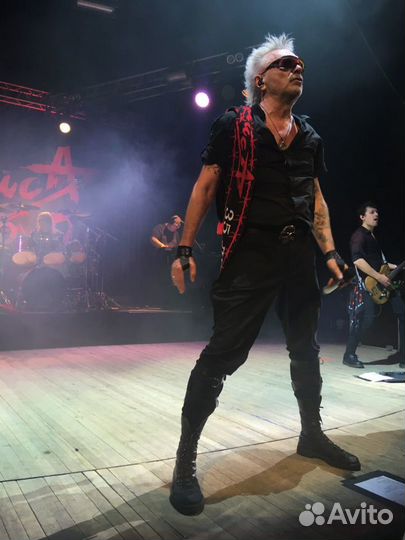 Шарф с концерта рок-группы «Алиса», мерч