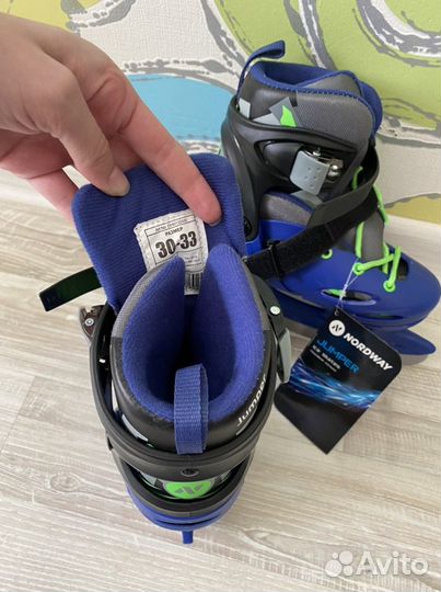 Коньки детские раздвижные