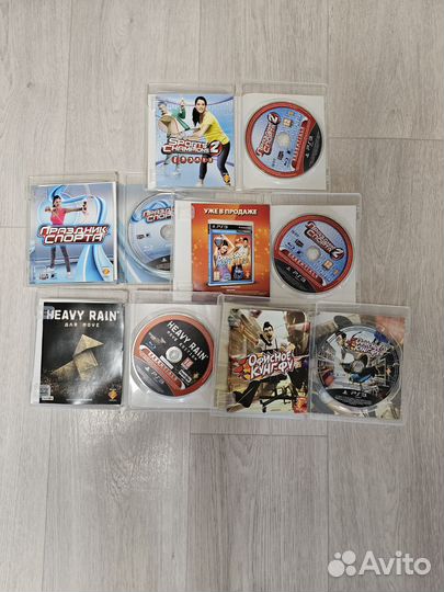 PS Move для PS3 / PS4 + игры + камера