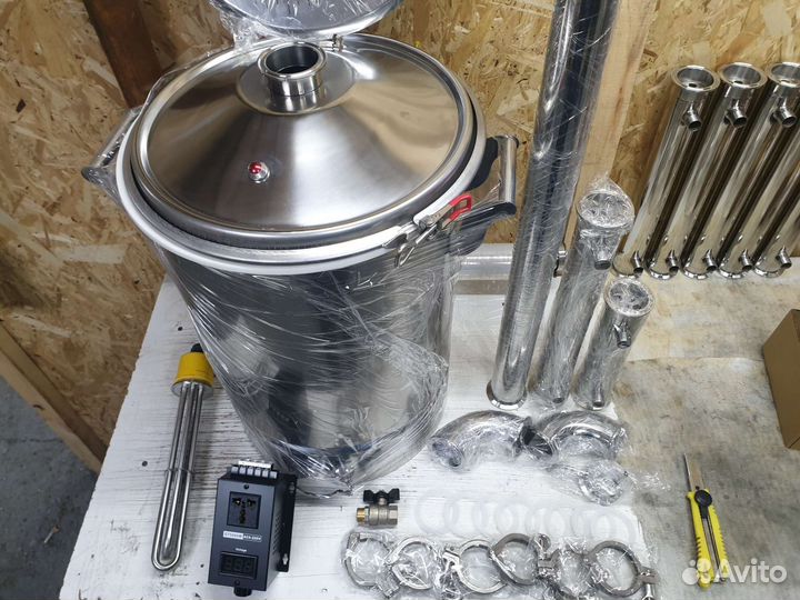 Кастрюля 35 л рбк 51 царга 700 тен регулятор