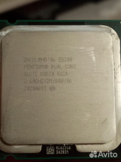 Процессоры Intel dual core 775 сокет
