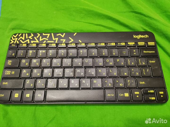 Клавиатура беспроводная и мышь logitech