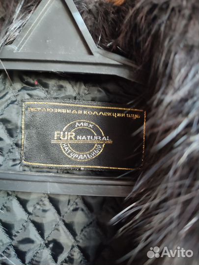 Шуба из нутрии натуральная