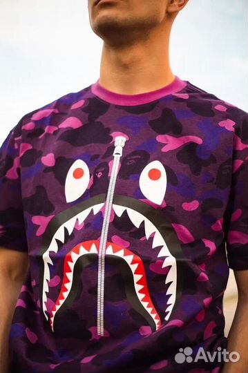 Мужская футболка оверсайз Bape