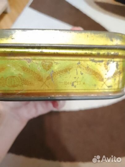 Коробка жестяная СССР