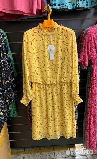 Платье шифон 44-46 единый размер