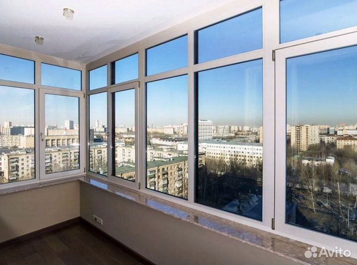 Окна алюминиевые в любое помещение