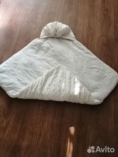 Конверт одеяло на выписку зимнее