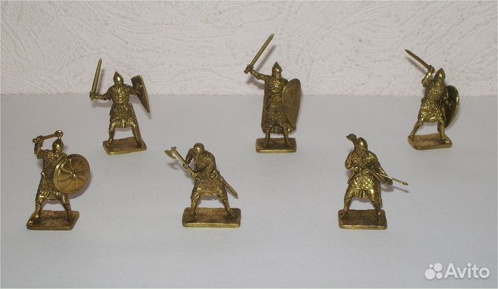 Солдатики Бронзовая Коллекция русичи микены моряки