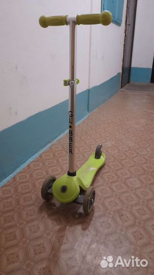 Самокат трехколесный globber