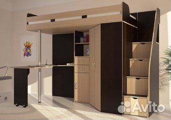 Кровать-чердак