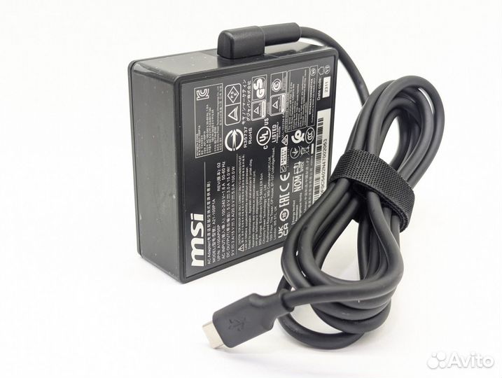 Блок питания A21-100P1A MSI 20V 5A 100W Type-C