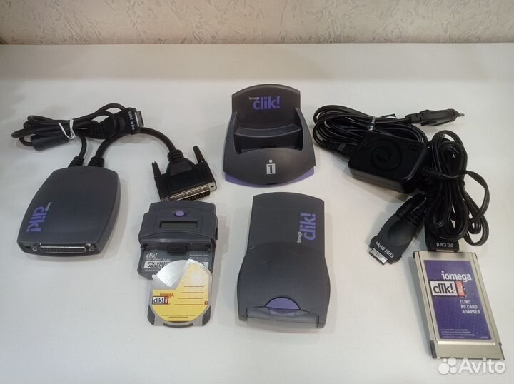 Раритет pcmcia IOmega Clik 40 ZIP