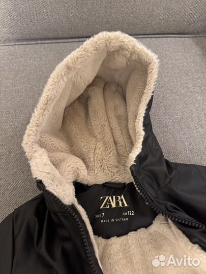 Дублёнка zara детская