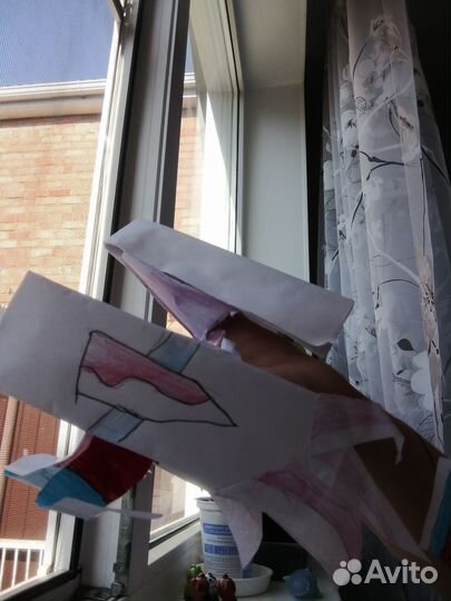 Бумажные драконы на руку