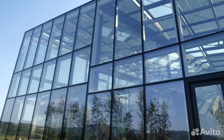 Фасадное остекление. Алюминиевые конструкции. Зимние сады