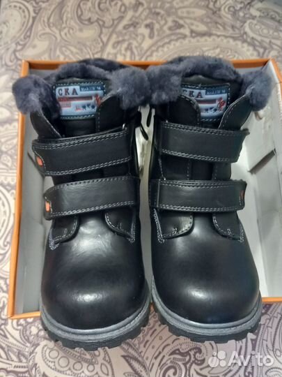 Сапоги детские для мальчика, зима