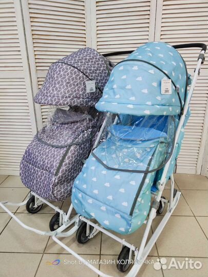 Санки-коляски Ника Умка в наличии