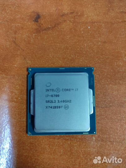 I7 6700 LGA1151, 4 x 3400 мгц