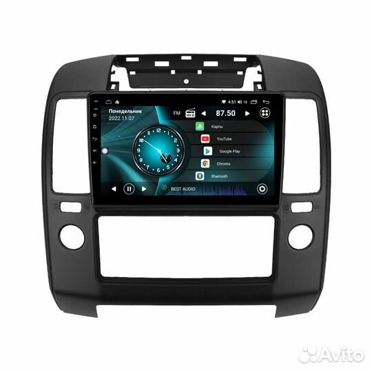 Магнитола Nissan Navara 3 D40 2004 - 2010