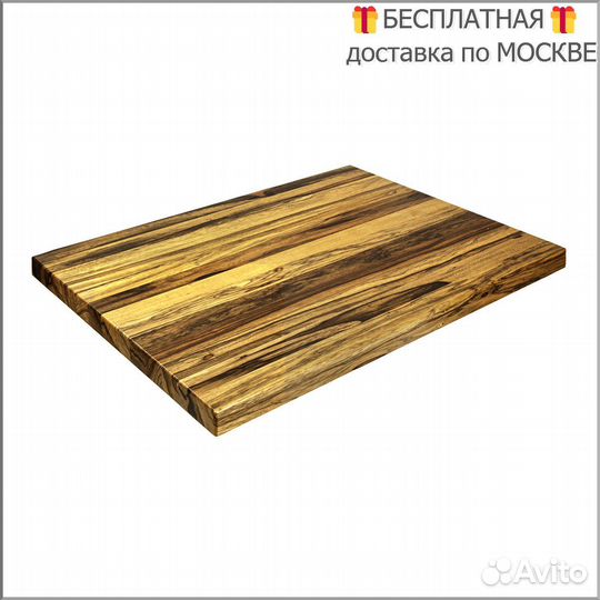 Столешницы прямоугольные, дуб торцевой