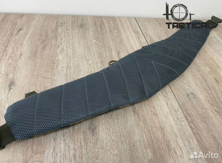 Тактический разгрузочный пояс мох с лямками