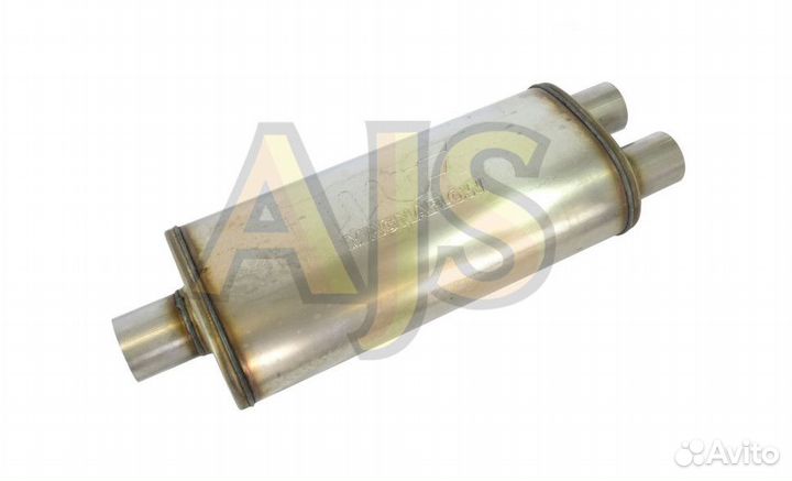 Бочка выхлопная Magnaflow style выхода Y63мм*3 дли