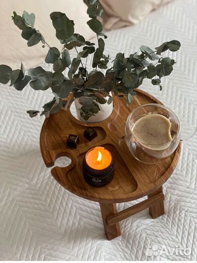Винный столик менажница