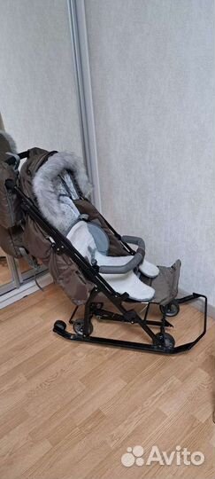 Санки-коляска комбинированная Nika 7-5SK