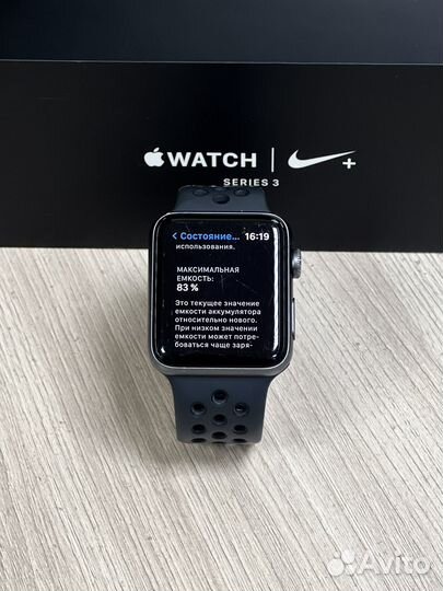 Apple Watch Series 3 42mm Nike+ / Гарантия