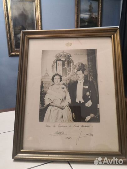 Фото испанских Бурбонов. 1958 г