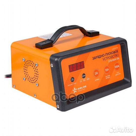 Зарядно-пусковое устройство 2/15/100А 12В, LED