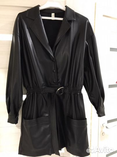 Комбинезон женский кожаный