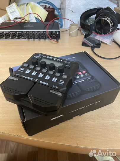 Гитарный процессор zoom g1 four