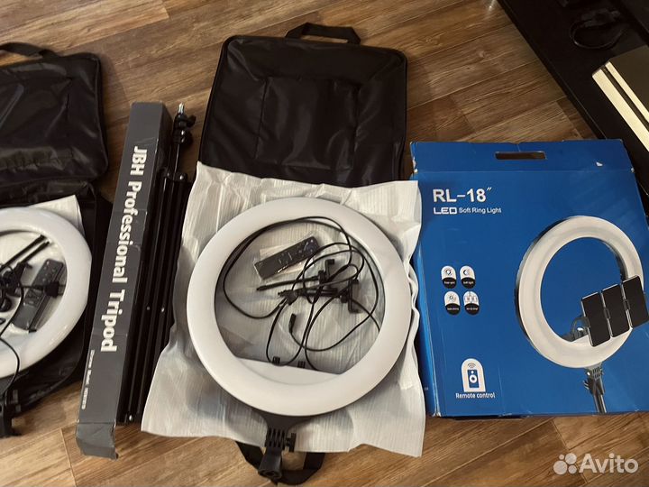 Кольцевая лампа 45 см RL-18 (большая)