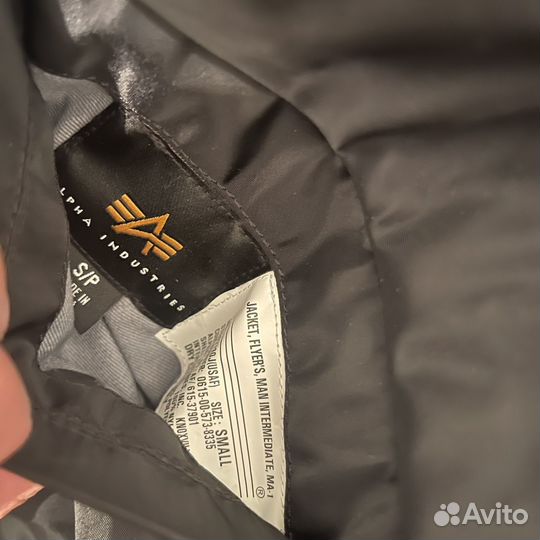 Бомбер alpha industries ma 1