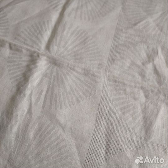 Скатерть лен СССР новая 170 на 170