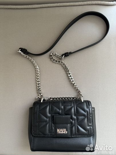 Женский кожаный клатч Karl Lagerfeld