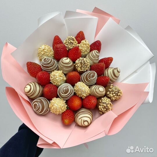 Клубника в шоколаде букет с доставкой