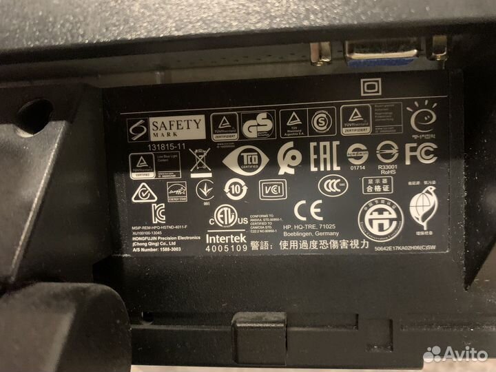 Монитор HP ProDisplay p17A 2017