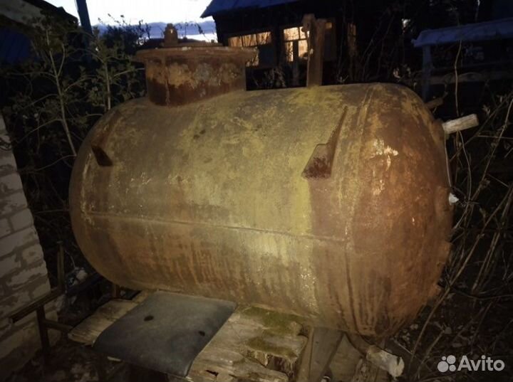Бочка железная 400 литров
