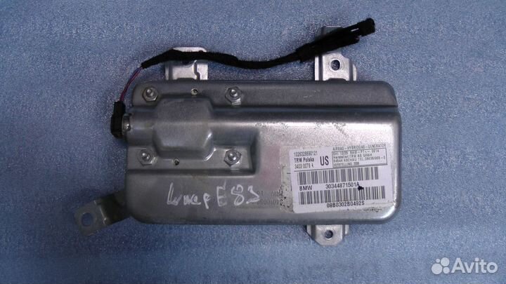 Бмв х3 е83 airbag передний левый 72123427987