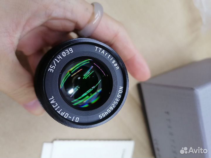 Объектив TTartisan 35 мм F1.4 APS-C для micro 4/3