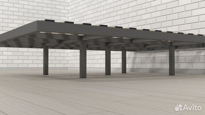 Парящее основание, парящая кровать