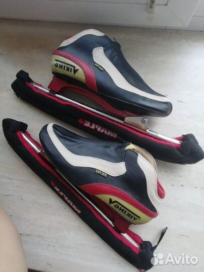 Конькобежные коньки viking 42размер