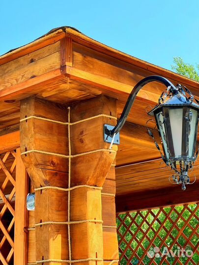 Фонарь уличный садовый