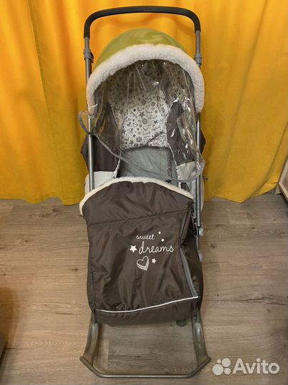 Коляска санки