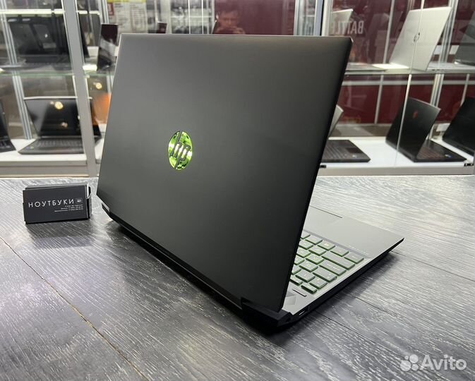 Новый игровой HP Pavilion 15 R5/8Gb/512GB/RTX3050