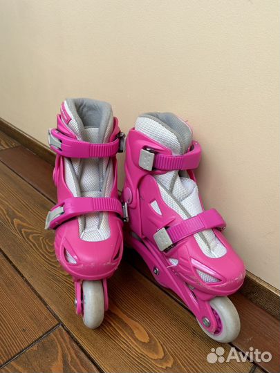 Роликовые коньки детские раздвижные 28-31р
